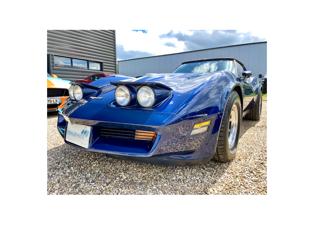 Chevrolet Corvette C3 V8 351ci de 1980 - Carburateur Holley - TTOP en verre - EN FRANCE