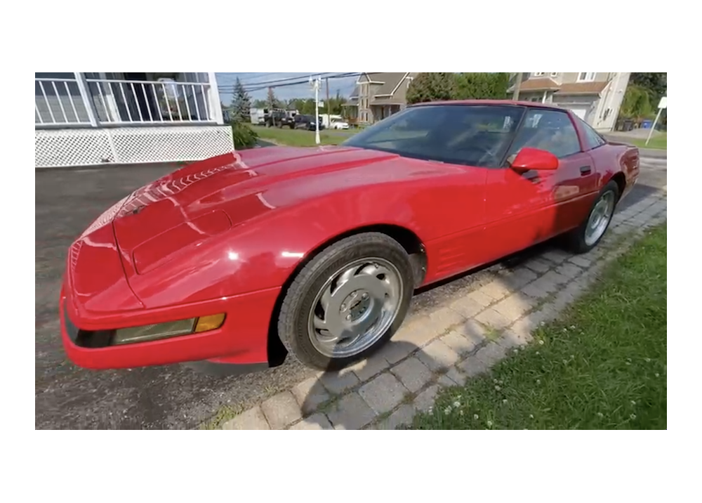 En arrivage - Chevrolet Corvette C4 V8 5.7L L98 de 1992 - Automatique - TTOP amovible