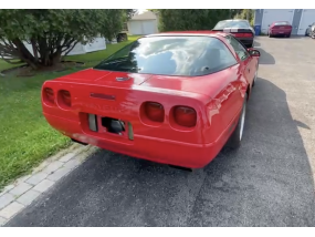 En arrivage - Chevrolet Corvette C4 V8 5.7L L98 de 1992 - Automatique - TTOP amovible