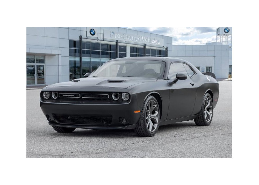 Dodge Challenger SXT PLUS V6 3.6L 2015 - Noir Mat - Automatique - MALUS INCLUS