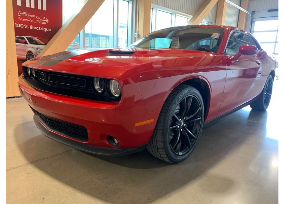 Dodge Challenger SXT PLUS V6 3.6L 2017 - Automatique - MALUS INCLUS